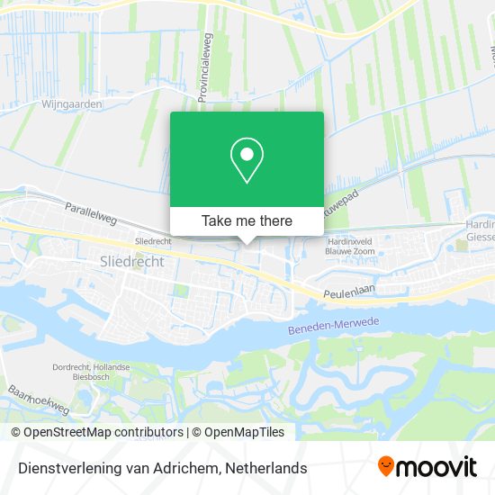 Dienstverlening van Adrichem map