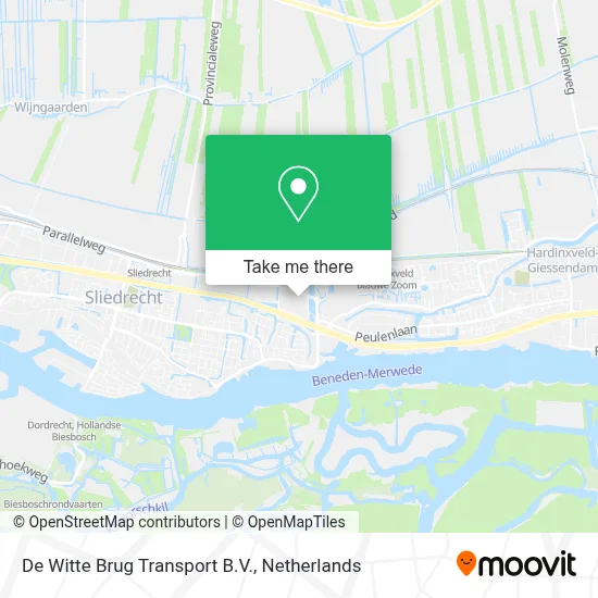 De Witte Brug Transport B.V. map