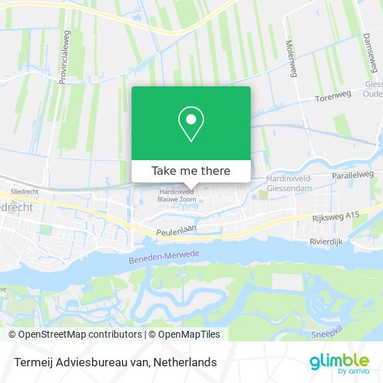 Termeij Adviesbureau van map