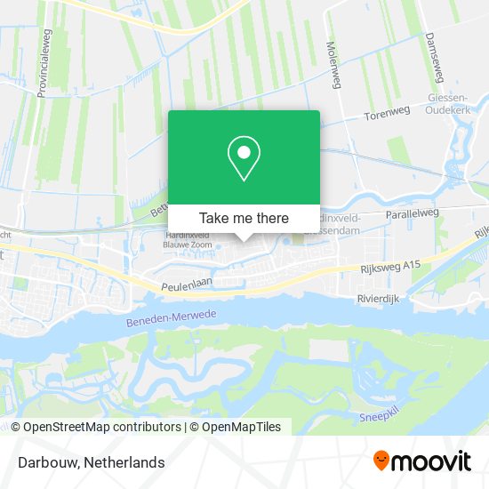 Darbouw map