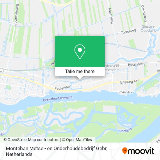 Monteban Metsel- en Onderhoudsbedrijf Gebr map