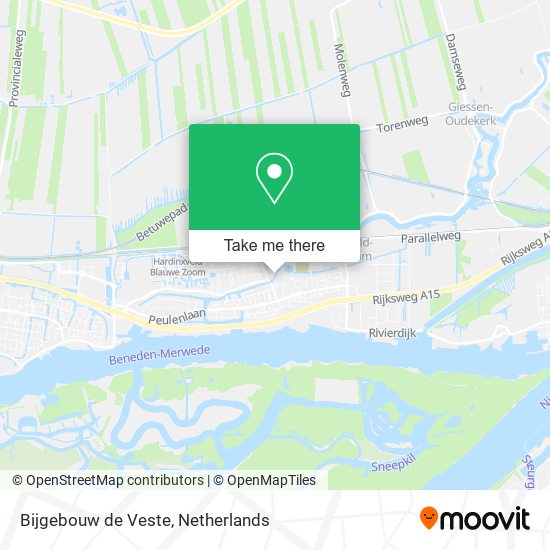 Bijgebouw de Veste map