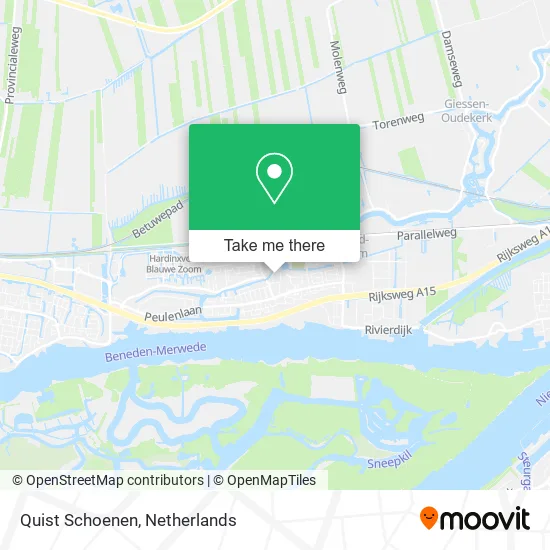 Quist Schoenen map