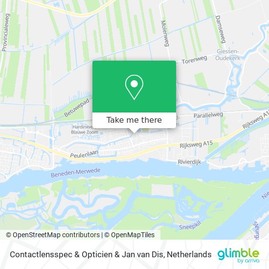 Contactlensspec & Opticien & Jan van Dis Karte