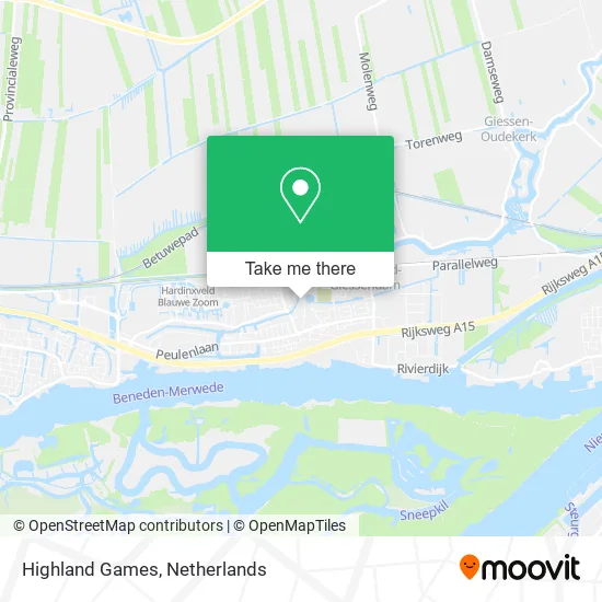 Highland Games map