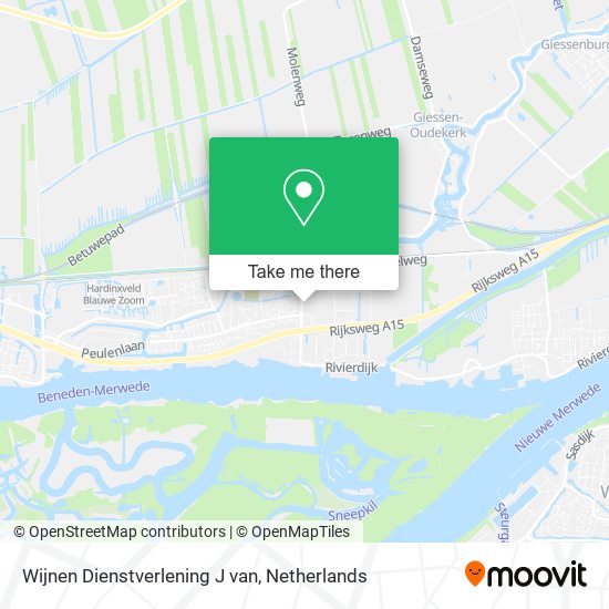 Wijnen Dienstverlening J van map