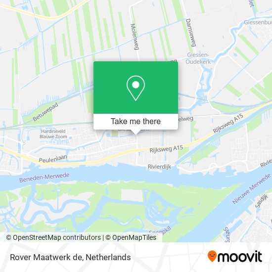 Rover Maatwerk de map