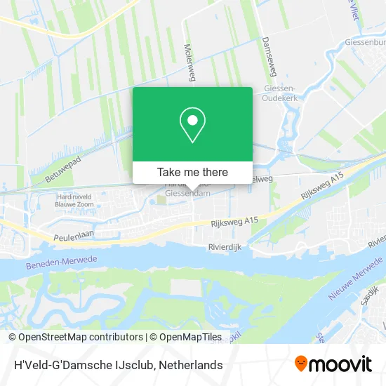 H'Veld-G'Damsche IJsclub map