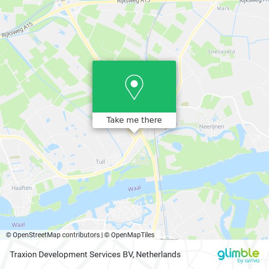 Traxion Development Services BV map