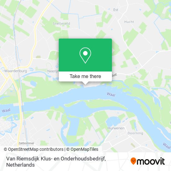 Van Riemsdijk Klus- en Onderhoudsbedrijf map
