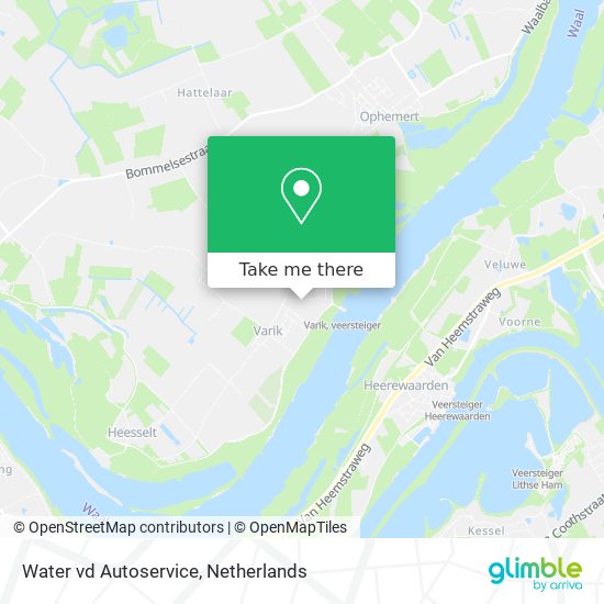 Water vd Autoservice map