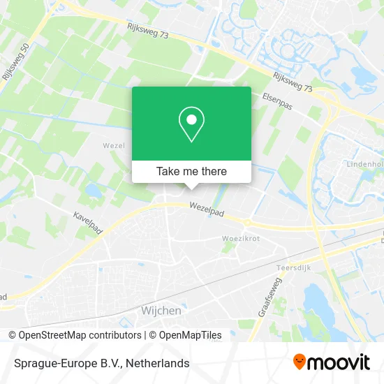 Sprague-Europe B.V. map