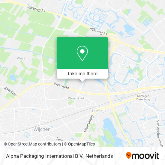 Alpha Packaging International B.V. map