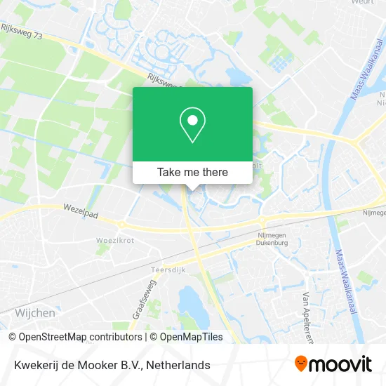 Kwekerij de Mooker B.V. map