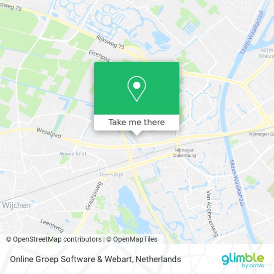 Online Groep Software & Webart map