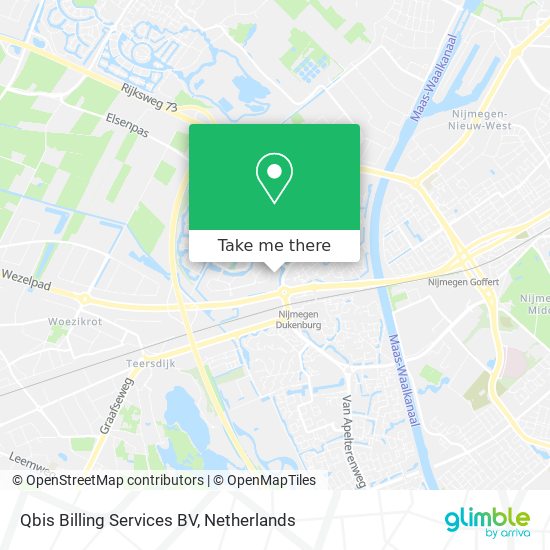 Qbis Billing Services BV map