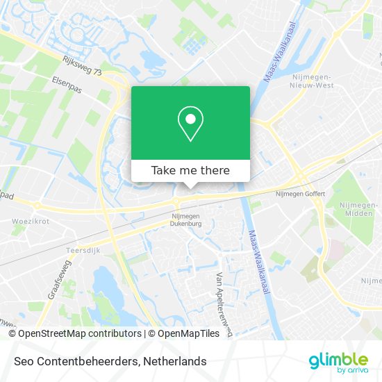 Seo Contentbeheerders map