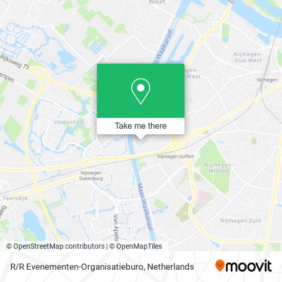 R / R Evenementen-Organisatieburo map