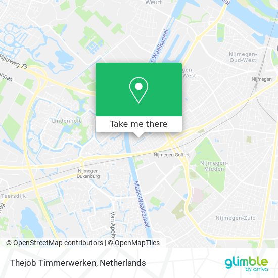 Thejob Timmerwerken map