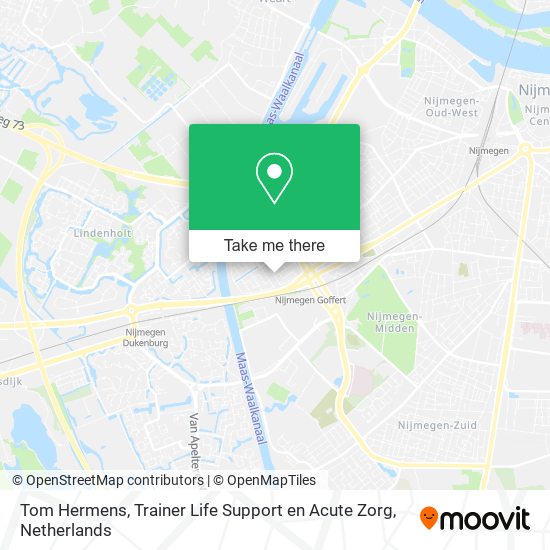 Tom Hermens, Trainer Life Support en Acute Zorg map