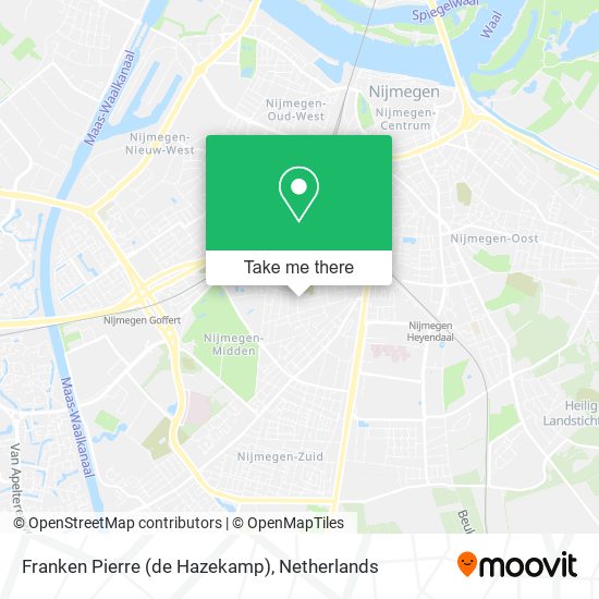 Franken Pierre (de Hazekamp) map