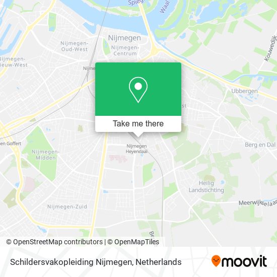 Schildersvakopleiding Nijmegen Karte