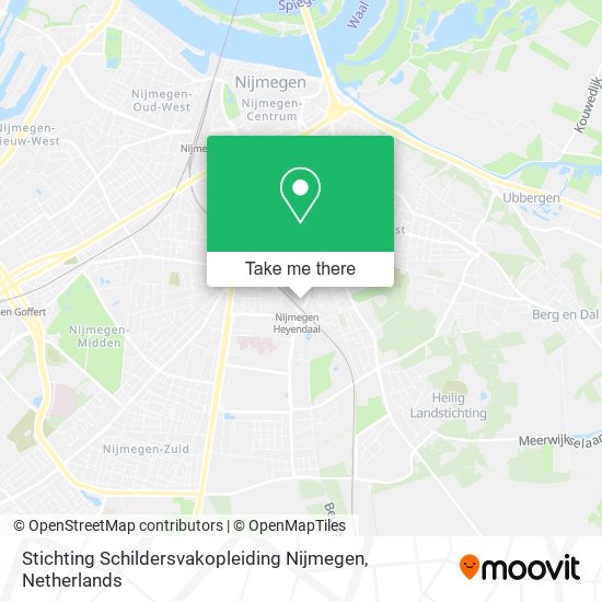 Stichting Schildersvakopleiding Nijmegen map