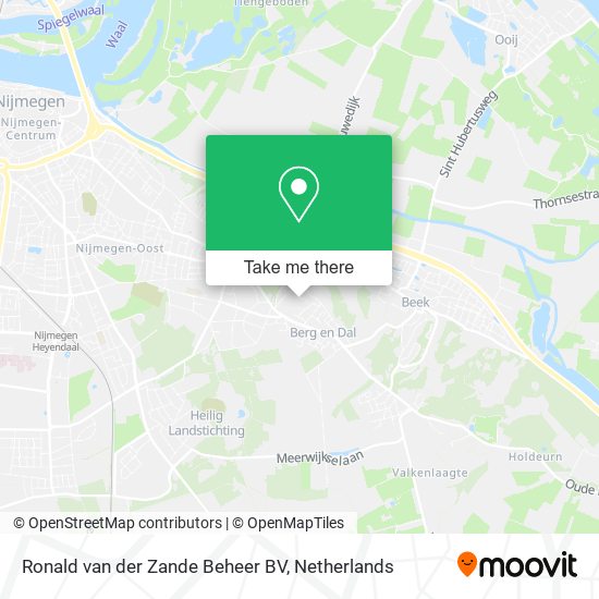 Ronald van der Zande Beheer BV map