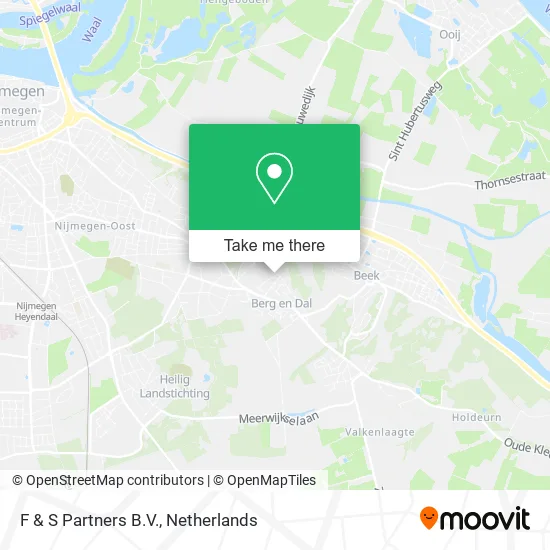 F & S Partners B.V. Karte