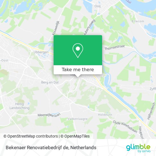 Bekenaer Renovatiebedrijf de map