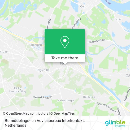 Bemiddelings- en Adviesbureau Interkontakt Karte