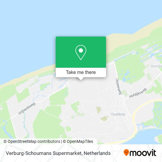 Verburg-Schoumans Supermarket map