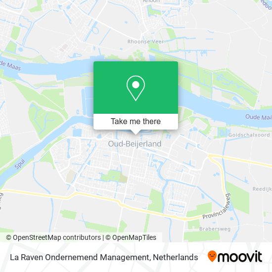 La Raven Ondernemend Management map