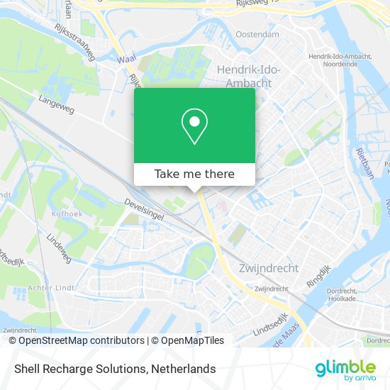 Shell Recharge Solutions map