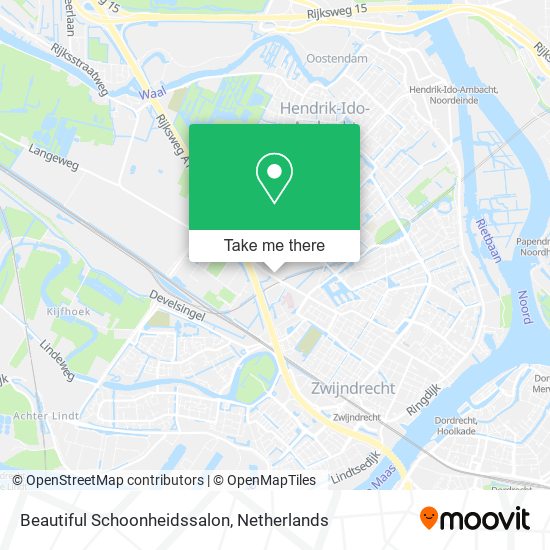 Beautiful Schoonheidssalon map