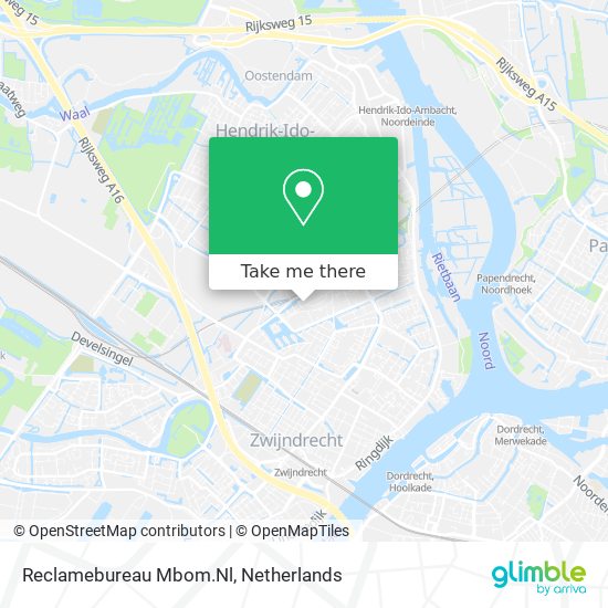 Reclamebureau Mbom.Nl map