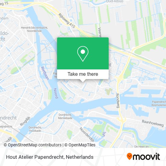 Hout Atelier Papendrecht map