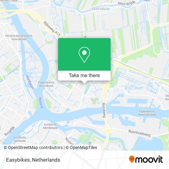 Easybikes map