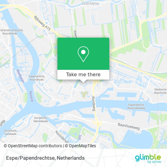 Espe/Papendrechtse Karte
