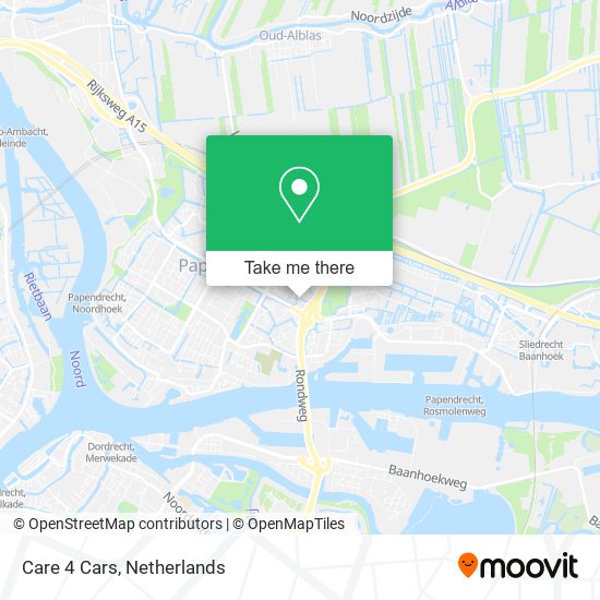 Care 4 Cars map