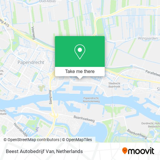 Beest Autobedrijf Van map