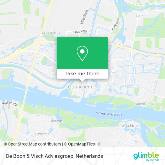 De Boon & Visch Adviesgroep map