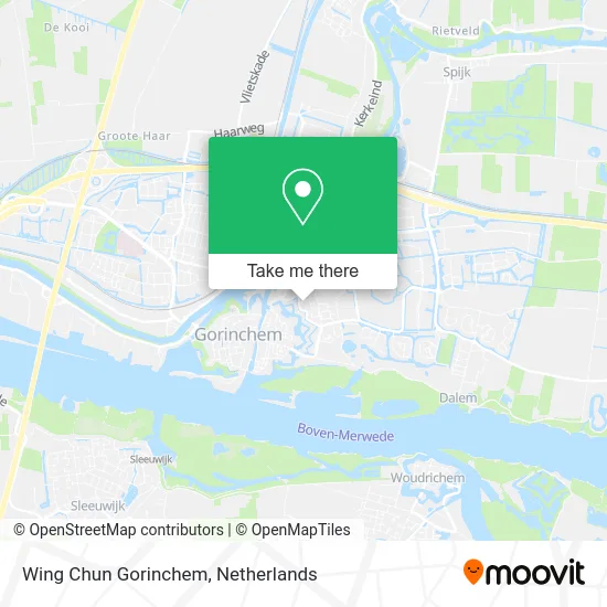 Wing Chun Gorinchem map