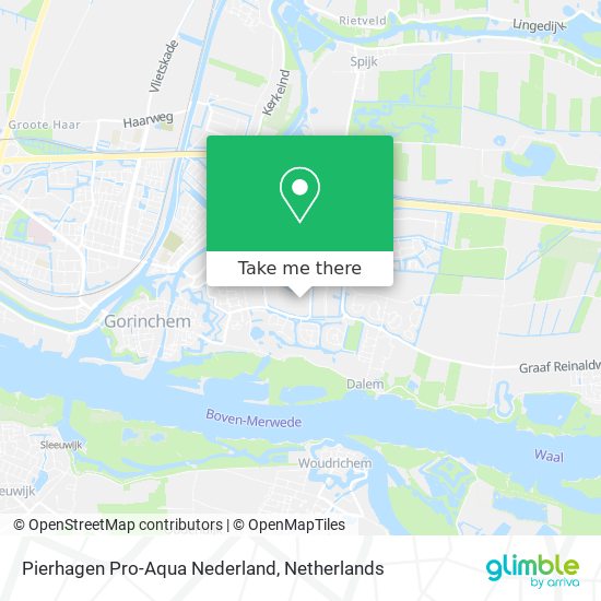 Pierhagen Pro-Aqua Nederland Karte