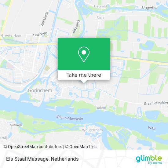 Els Staal Massage map