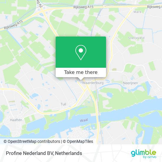 Profine Nederland BV map