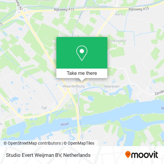 Studio Evert Weijman BV map