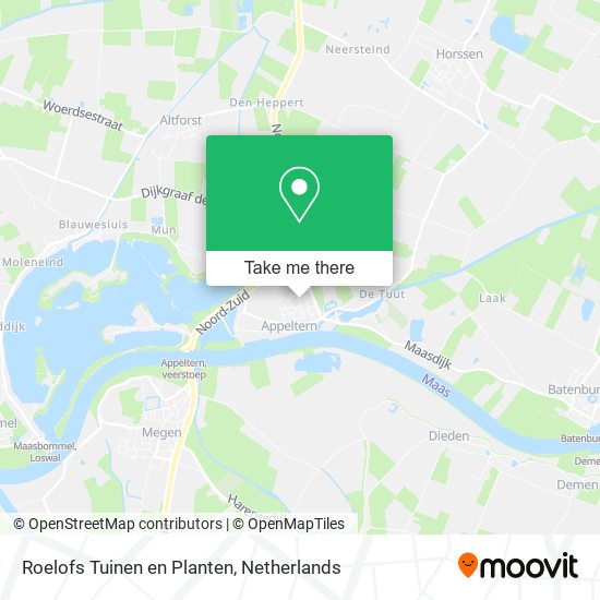 Roelofs Tuinen en Planten map