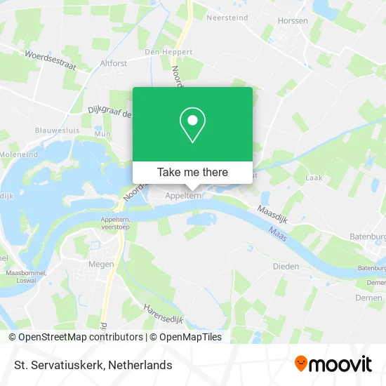 St. Servatiuskerk map