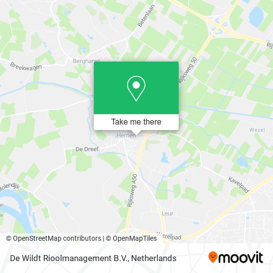 De Wildt Rioolmanagement B.V. map